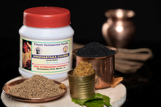 Hingwashtaka Choorna – Ayurvedic Herbal Powder for Digestion & Abdominal Pain