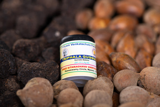 Triphala Guggulu – Classical Ayurvedic Tablets for Piles, Constipation & Anal Fistula