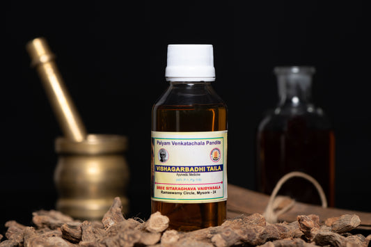 Visagarbhadhi Taila – Classical Ayurvedic Massage Oil for Pain & Musculoskeletal Health