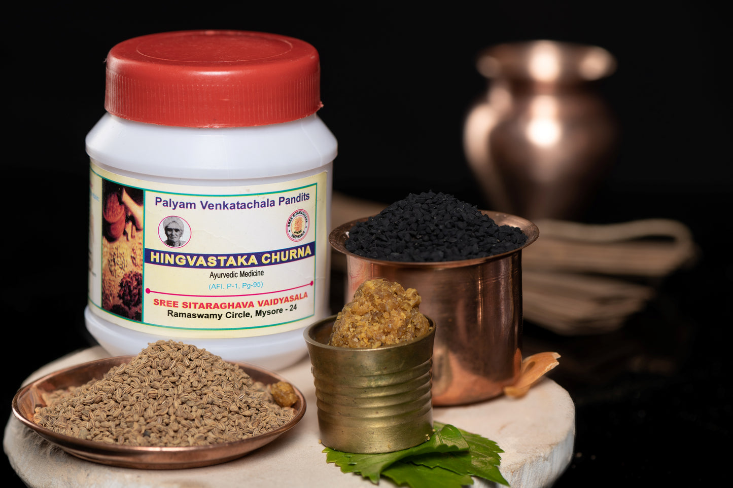 Hingwashtaka Choorna – Ayurvedic Herbal Powder for Digestion & Abdominal Pain